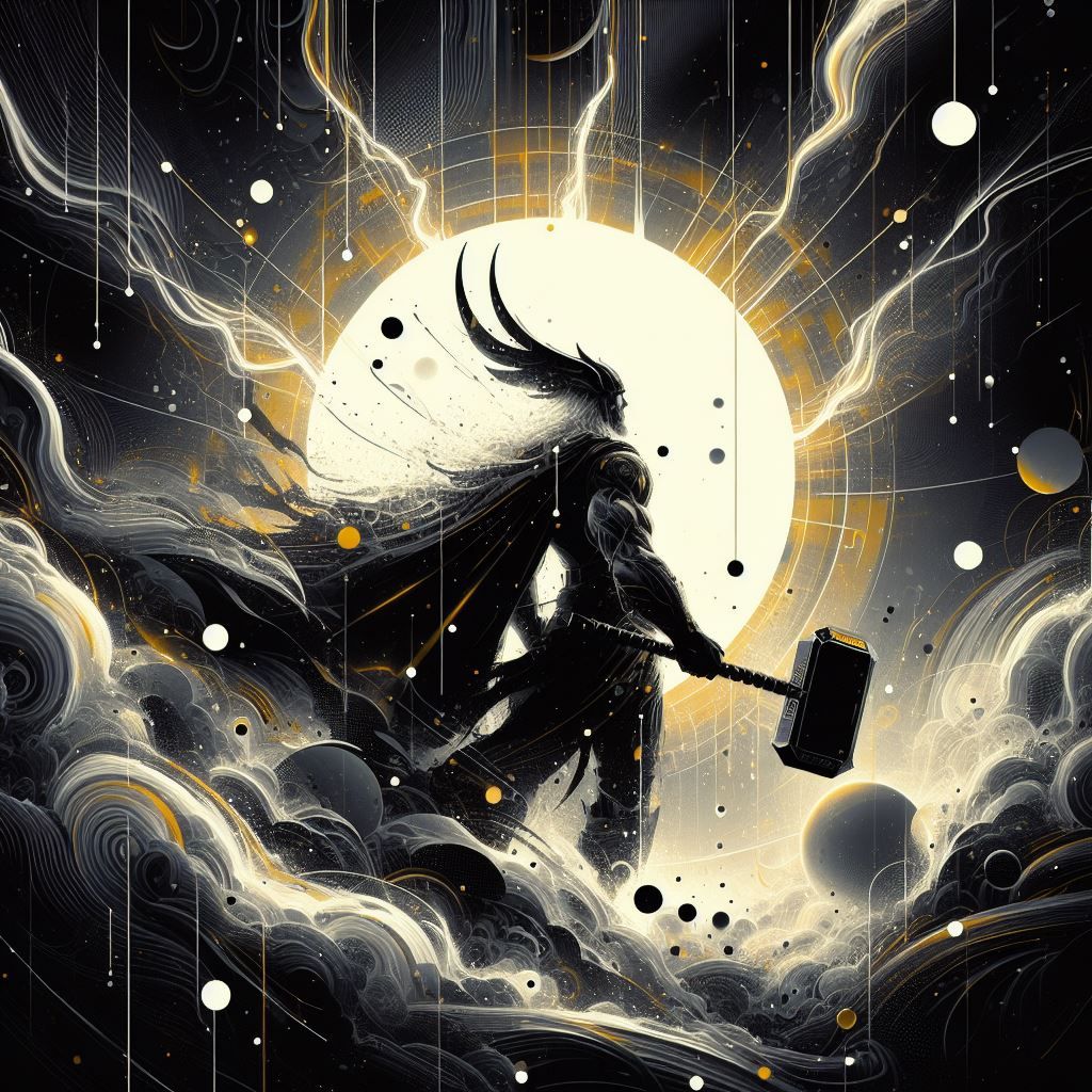 Thor god of thunder (minimalist)