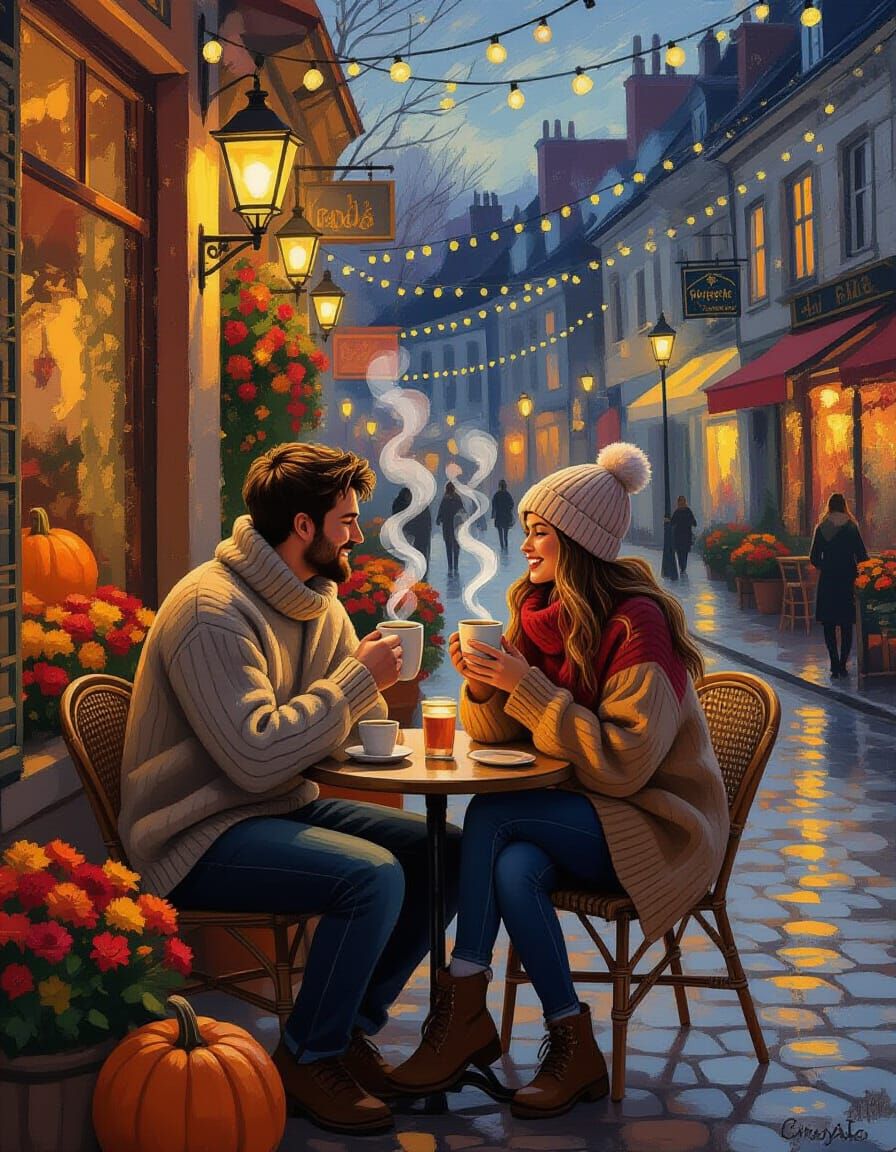Autumn Date Night - Daily Challenge #1048  by @Linda
