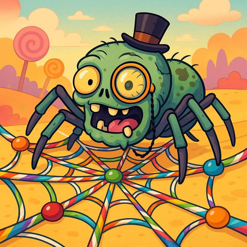 Zombie spider