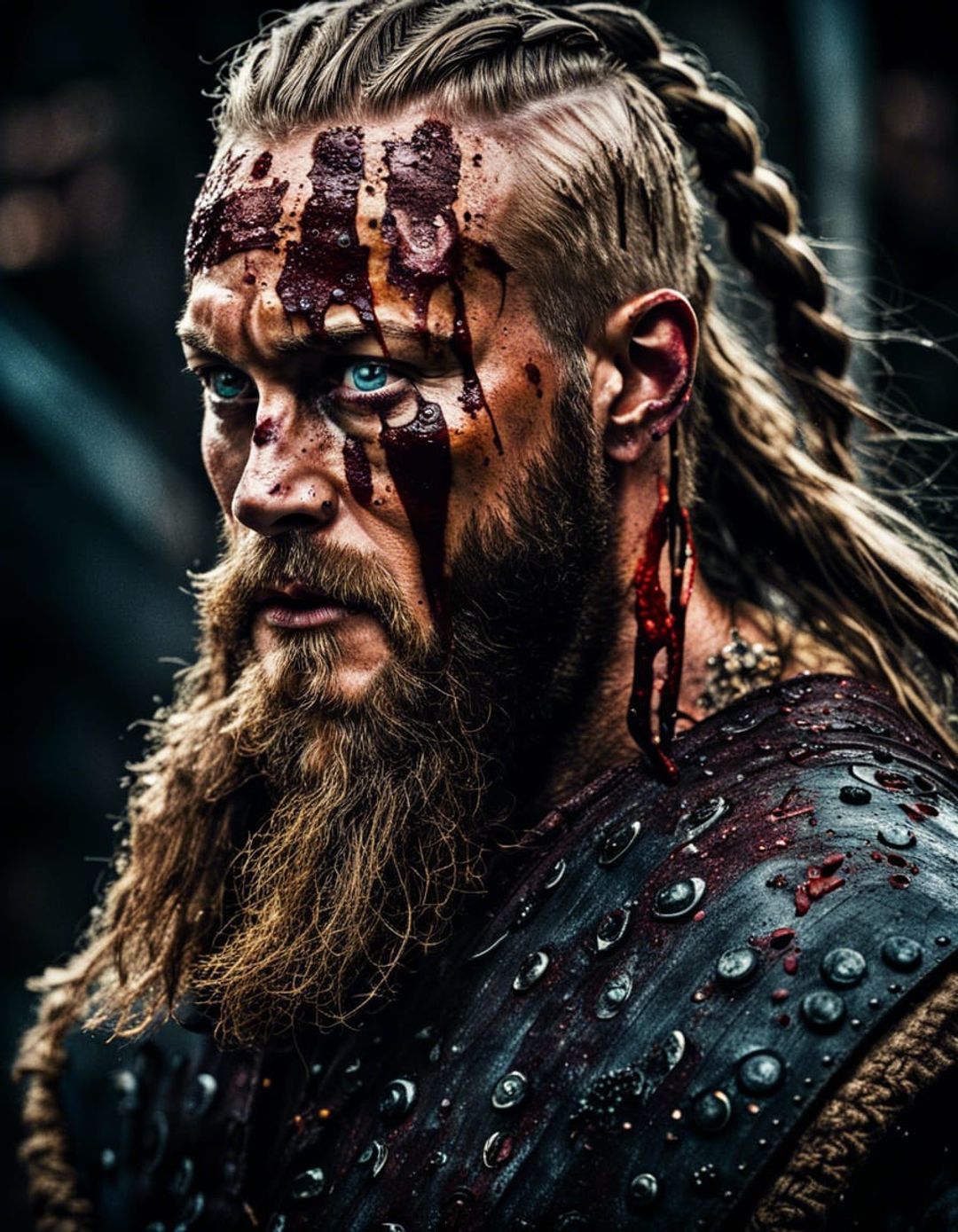 Ragnar Lothbrok - Vikings - AI Generated Artwork - NightCafe Creator