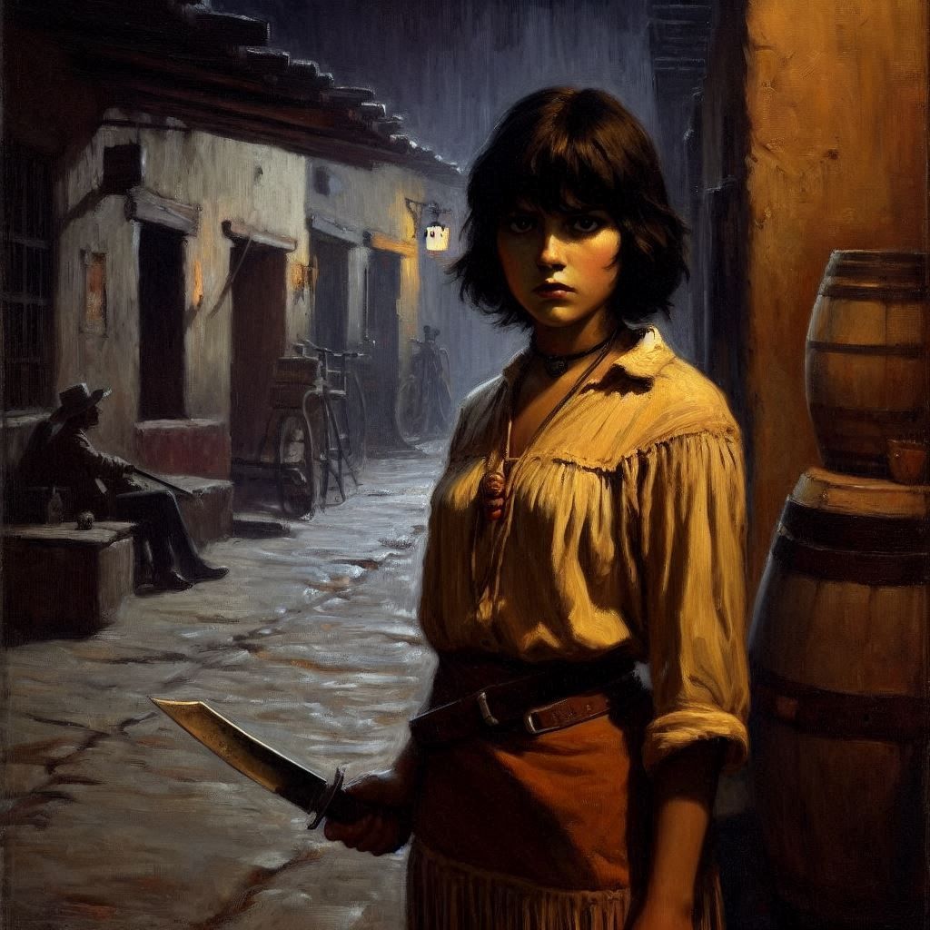 "The Vengeance Blade" The Story of Apache Annie