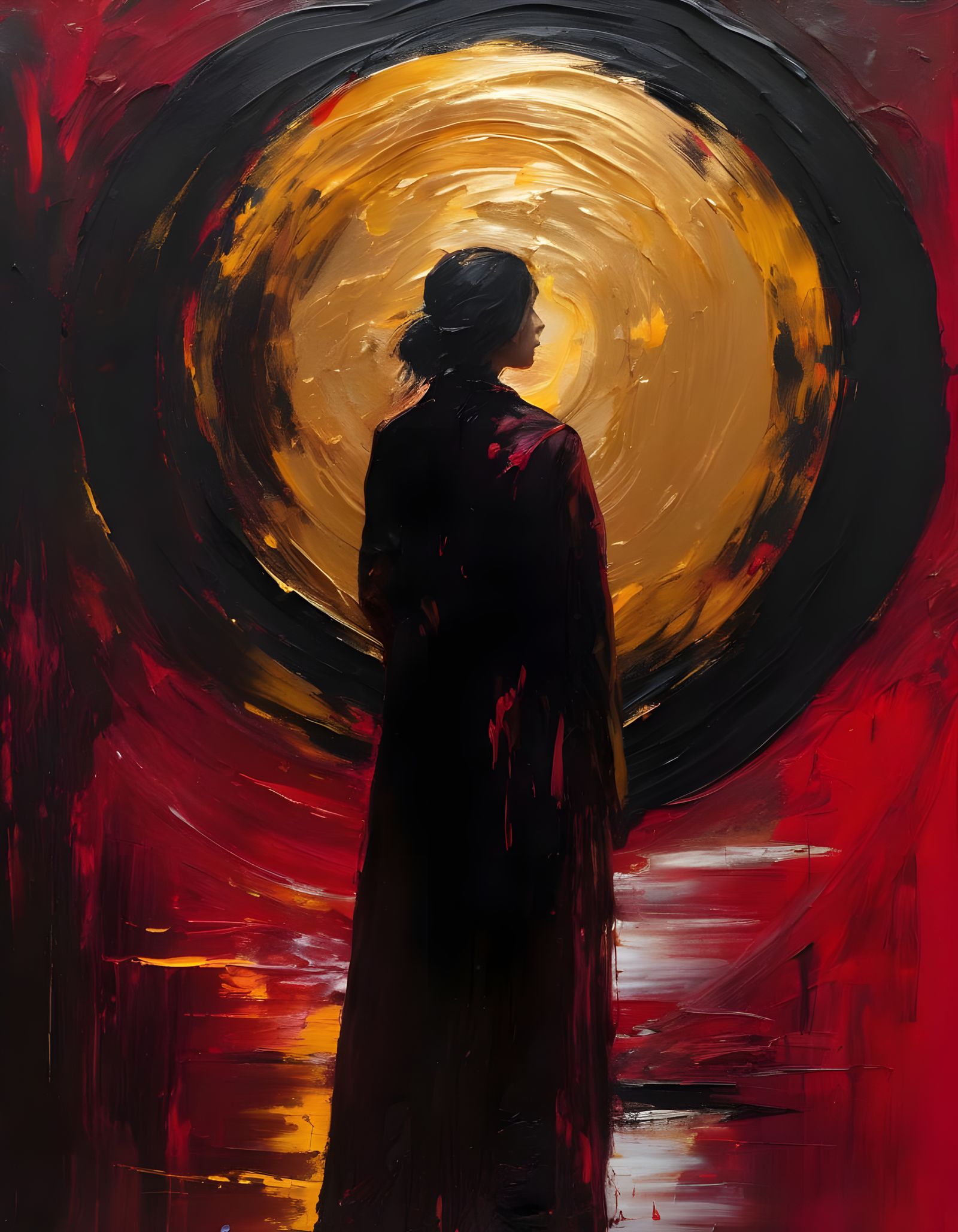 In the wake of your absence  by @Blue and Green