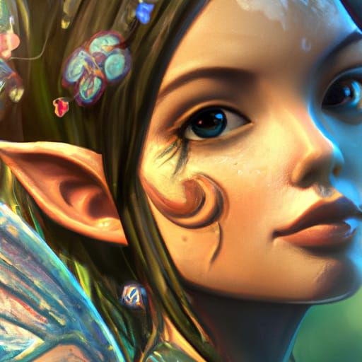 Fairy. - AI Generated Artwork - NightCafe Creator