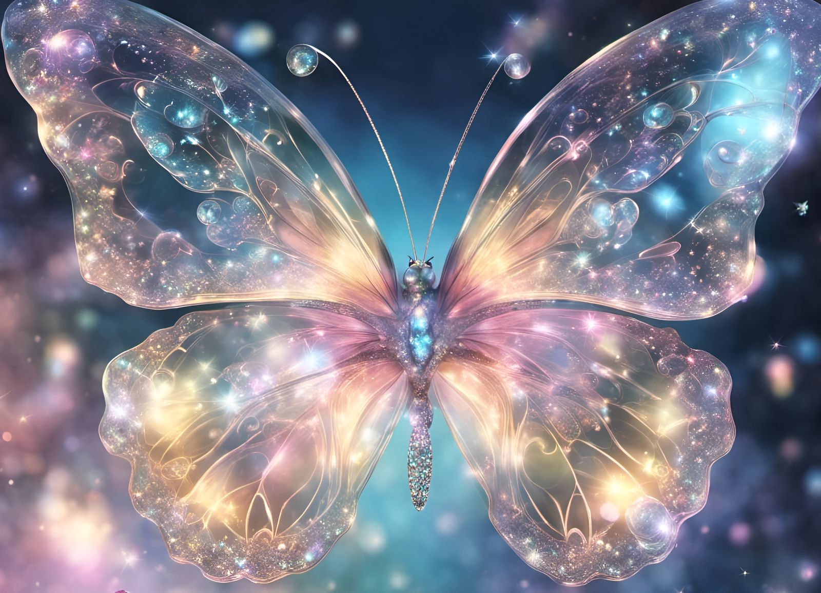 Shimmering Butterfly  by @Rosie