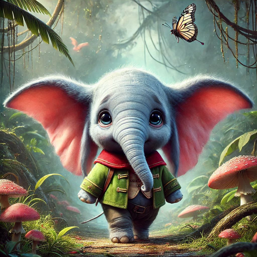 adorable fairy-tale fantasy creature portrait..