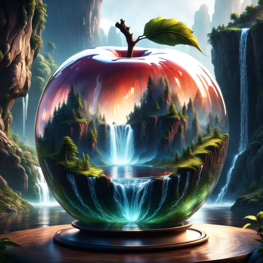 Apple Waterfall