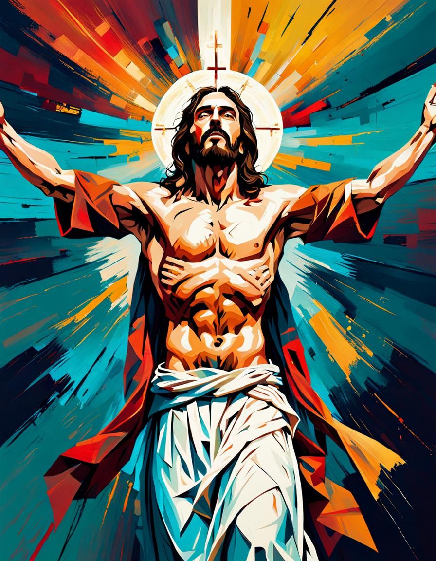 Jesus - AI Generated Artwork - NightCafe Creator