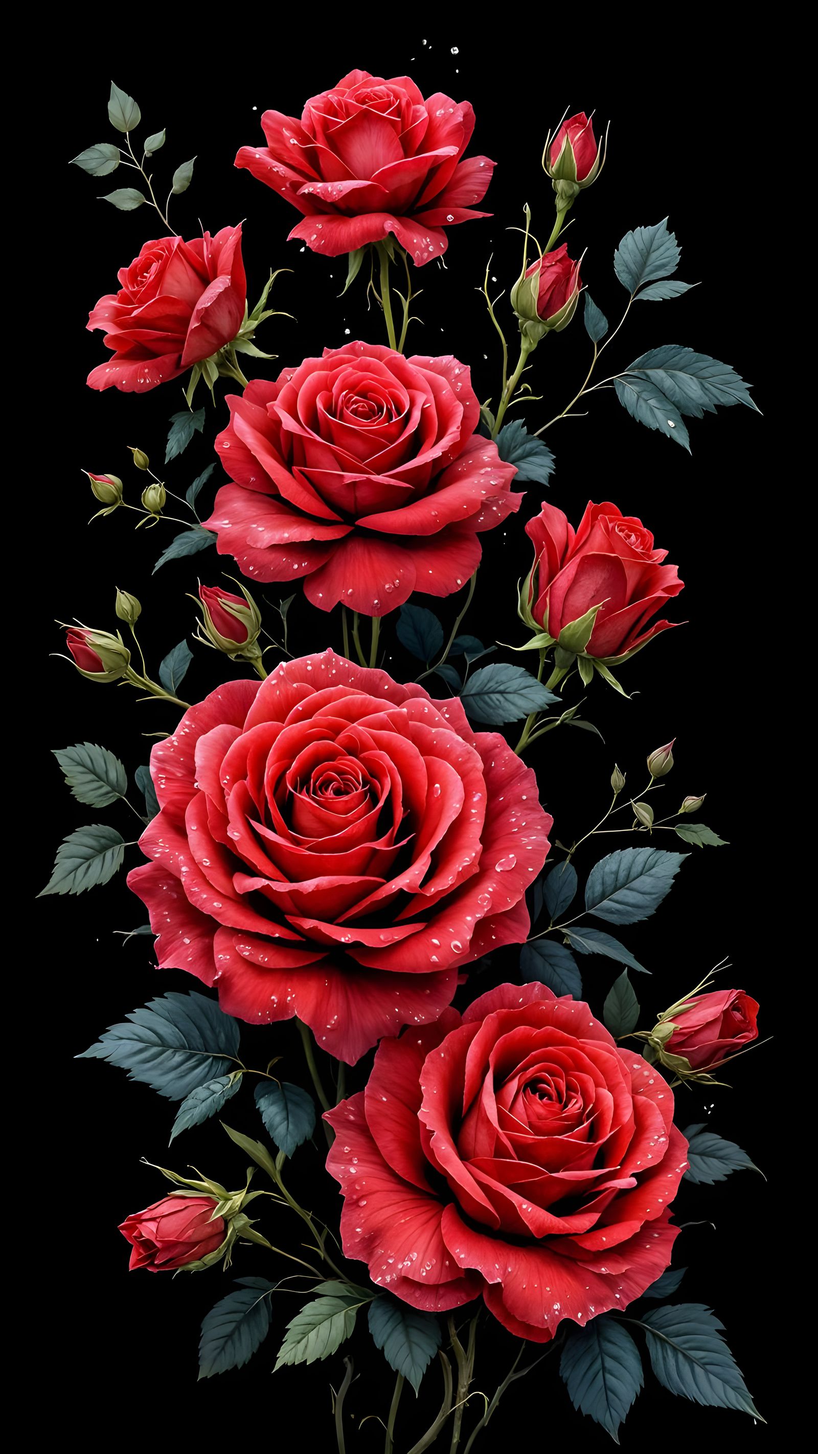 Symphony Of Roses  by @Adam Brown
