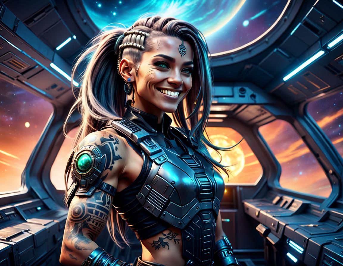 Space Mercenary  by @Namehere