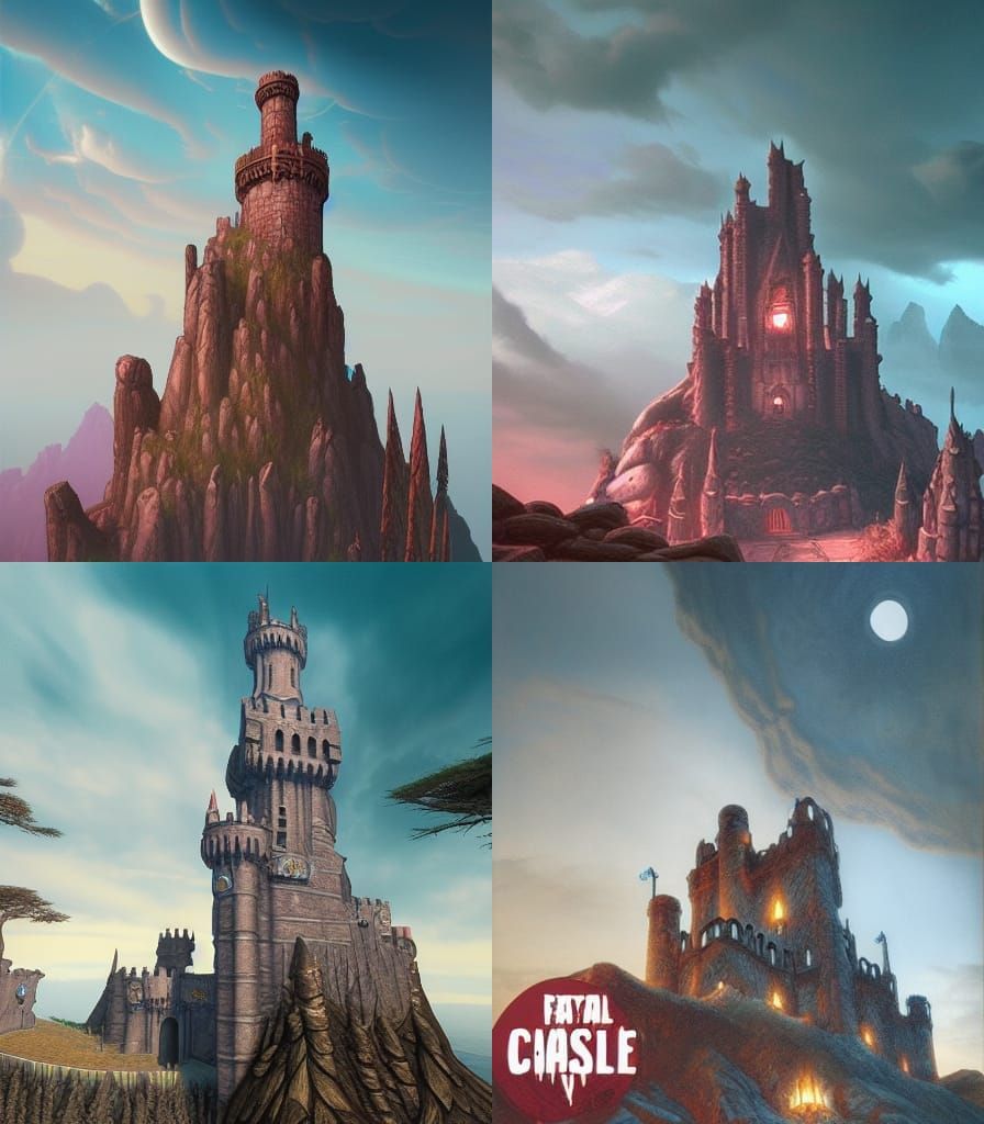 Castle on The Mountain