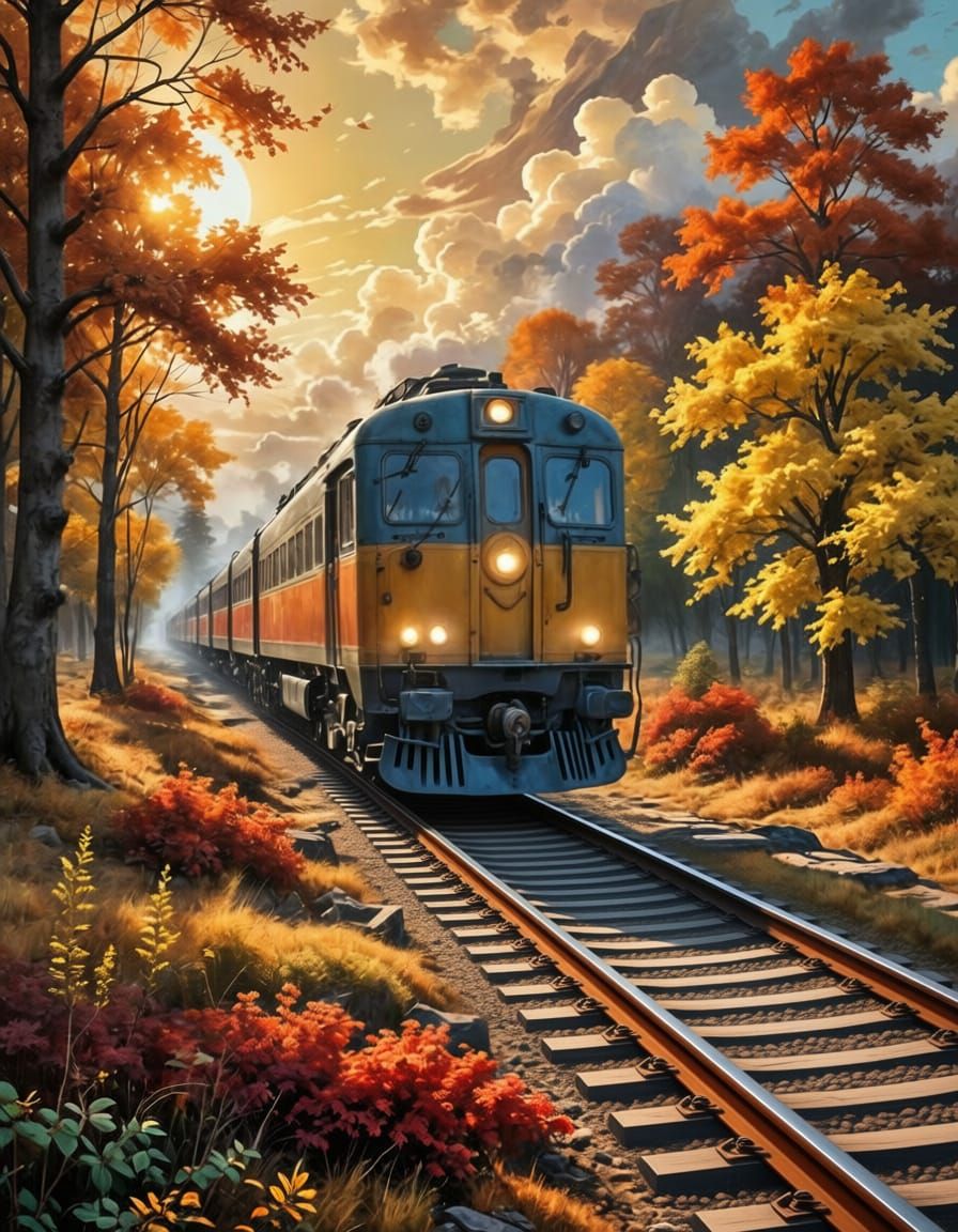 Traveling during autumn  by @John P