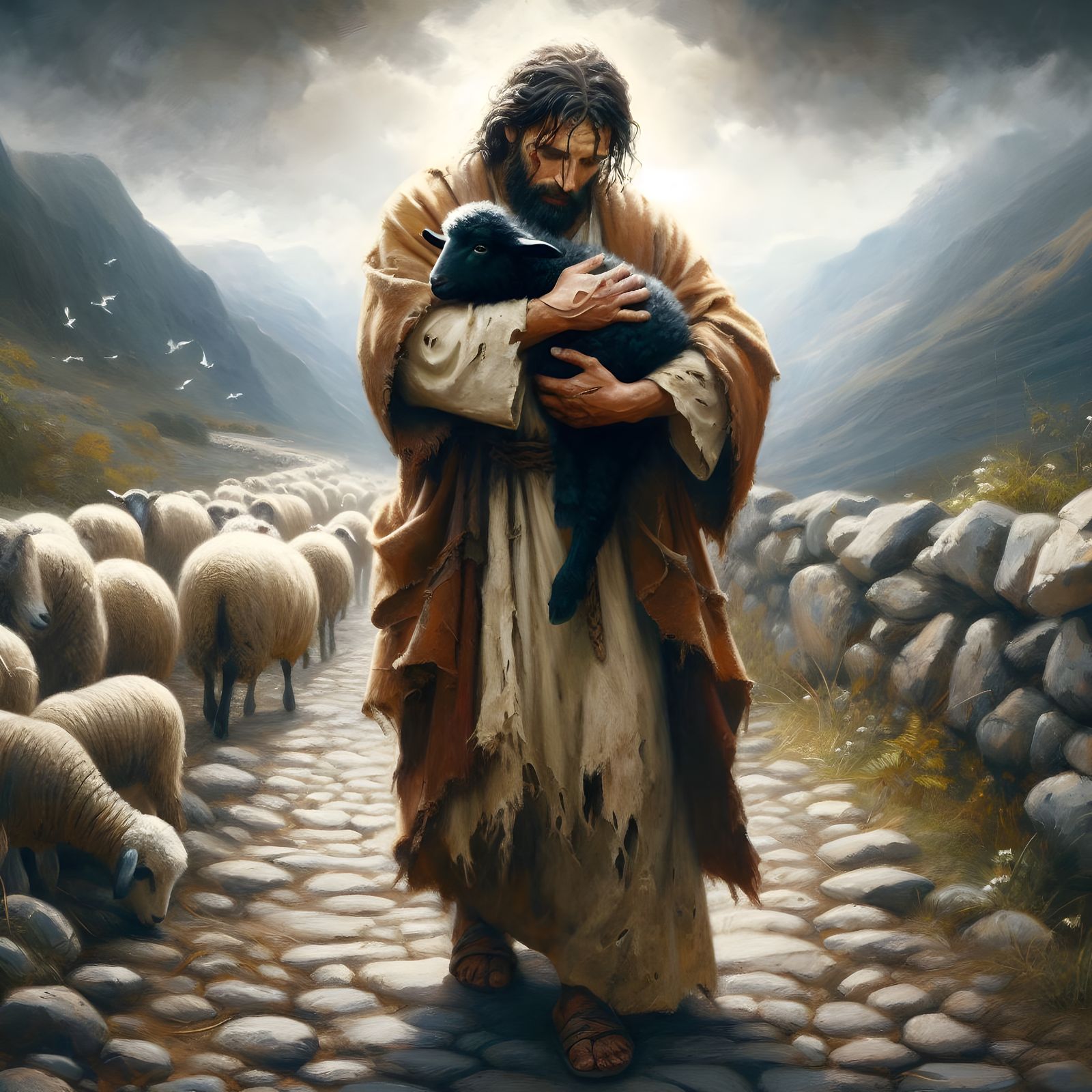 The Good Shepherd - safely home