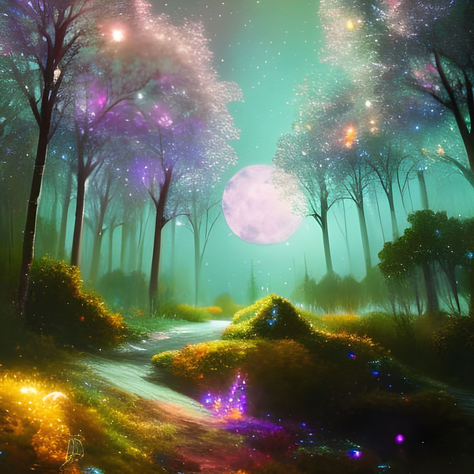 Enchanted Forest  by @Unc Cole