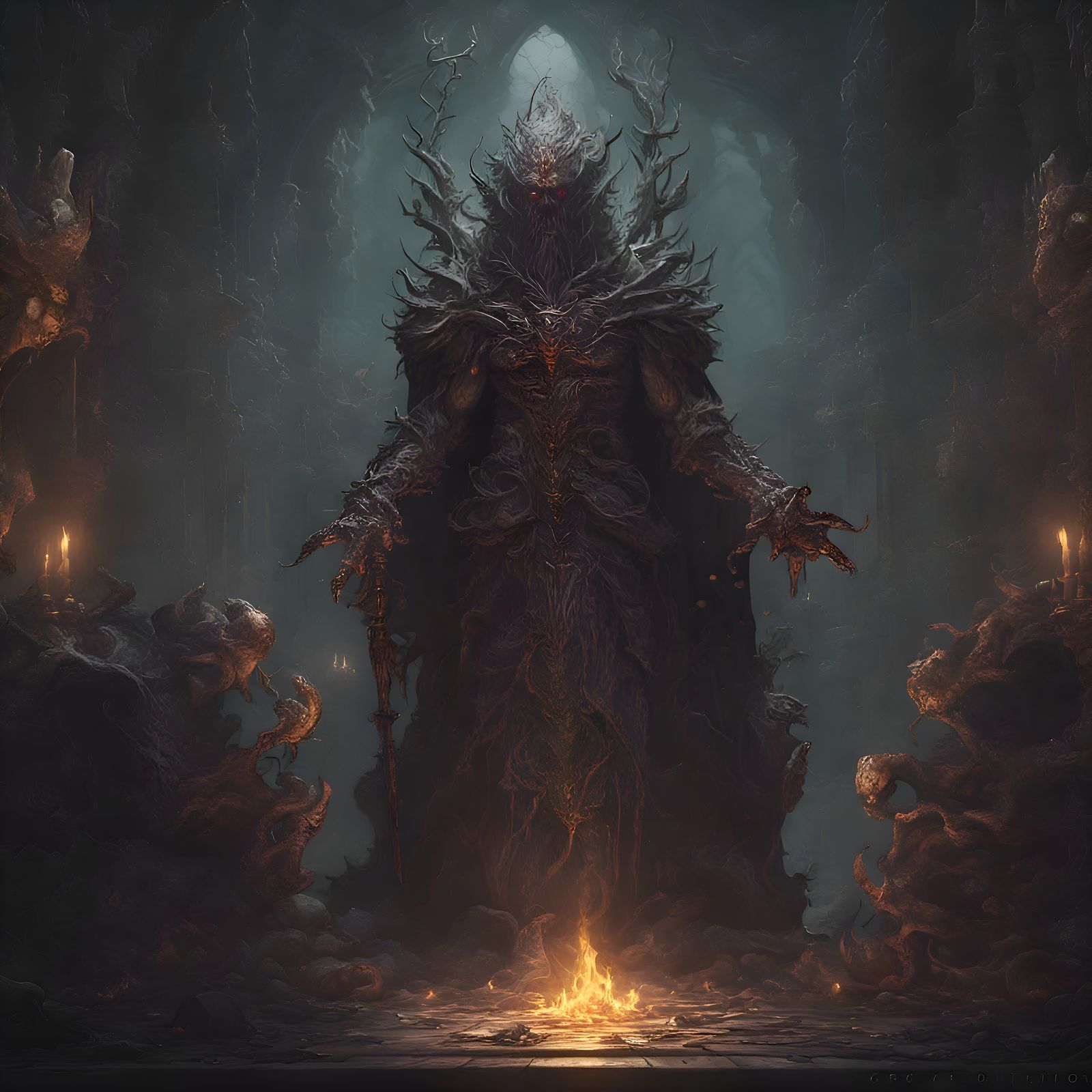 Vile Lord of Captured Souls - AI Generated Artwork - NightCafe Creator