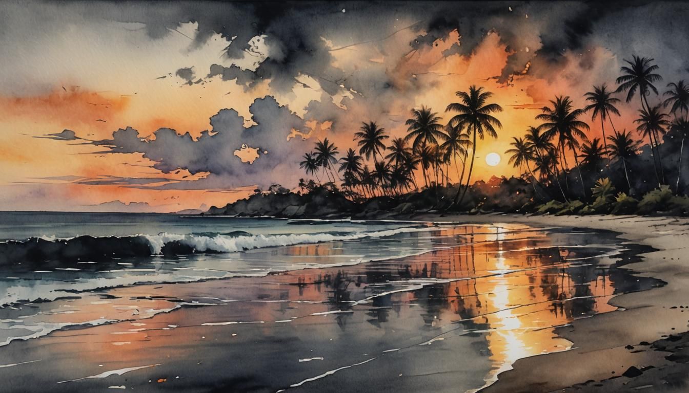 Sunset  by @ImaginatorLucy