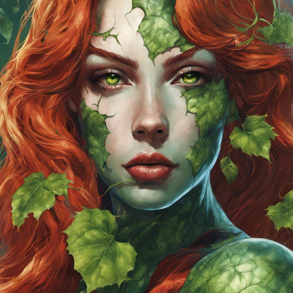 poison ivy dc - AI Generated Artwork - NightCafe Creator