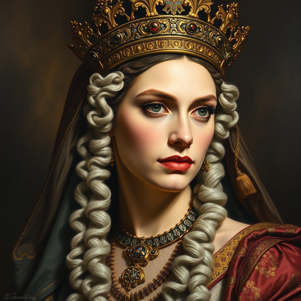 Portrait of a Persian Queen