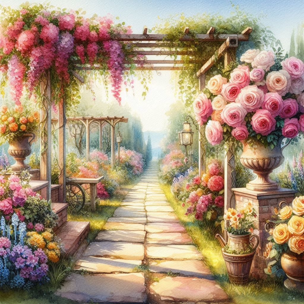 Beautiful garden