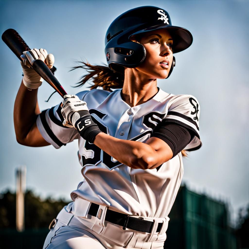 Chicago White Sox Baseball (Why does the bat, ball, and hand...