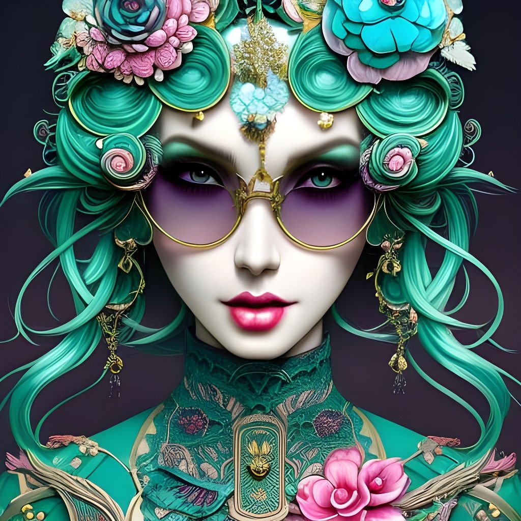 Tinted rose