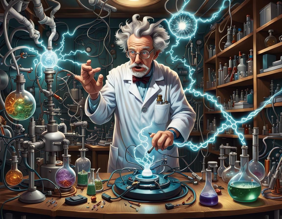 Playing with Electricity in the Lab  by @Charlotte