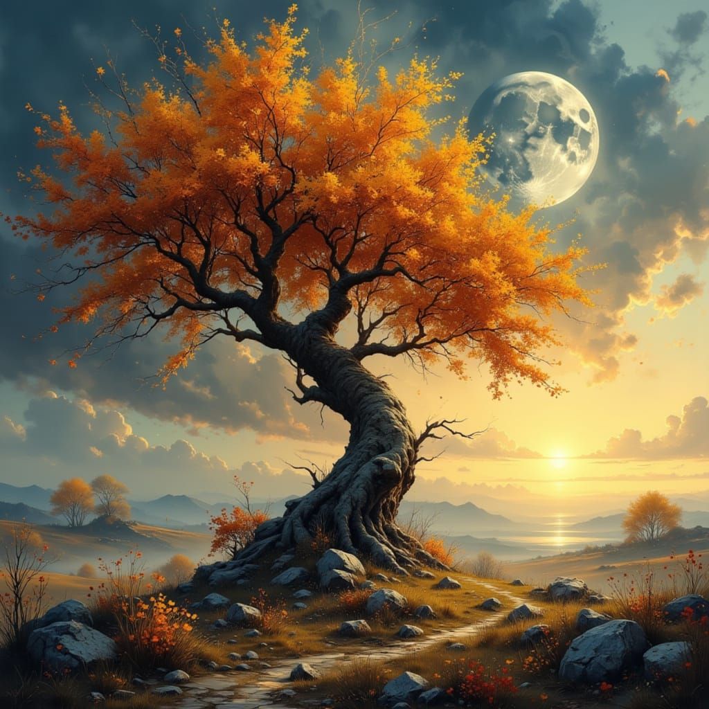 Autumn's Ancient Guardian