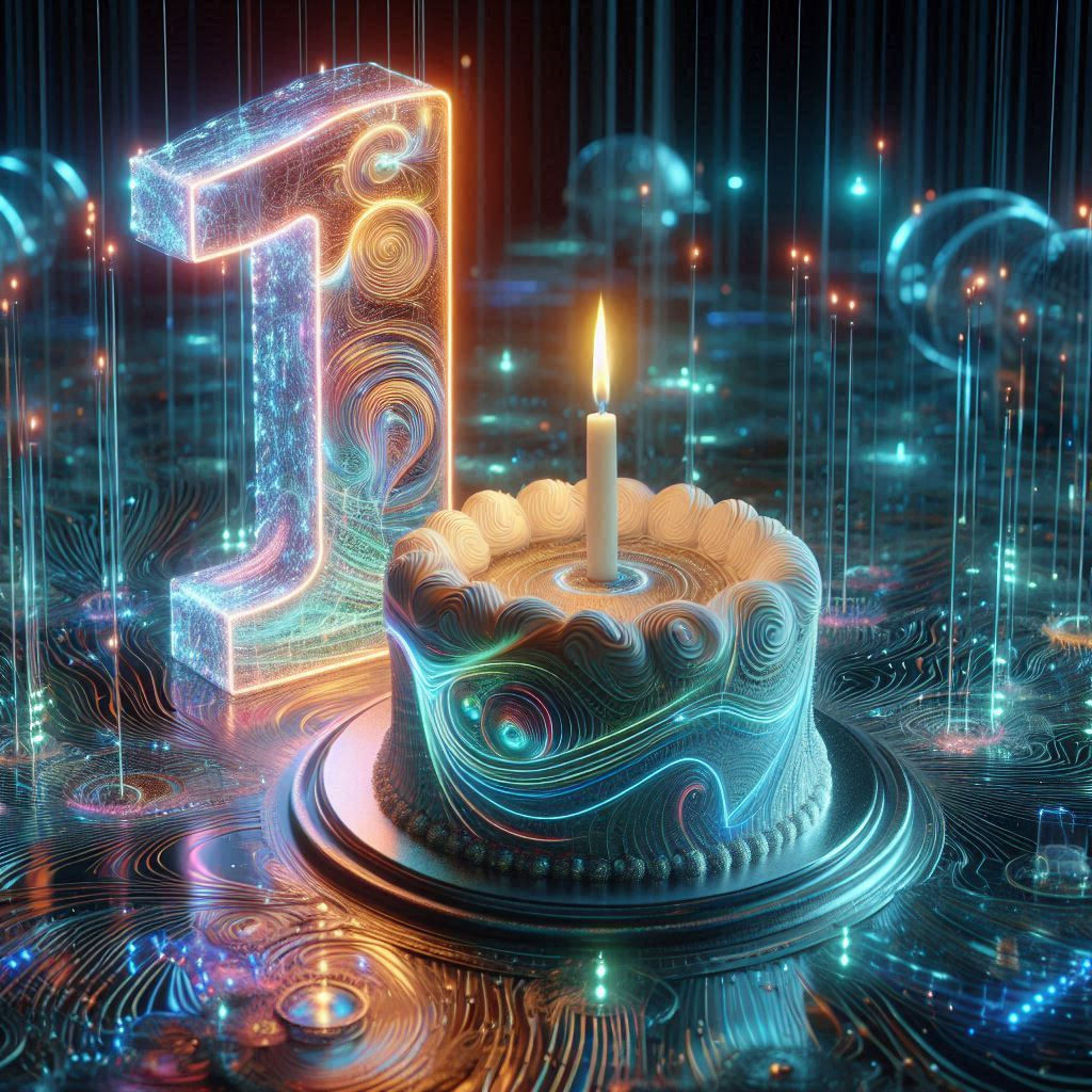 One year in NightCafé