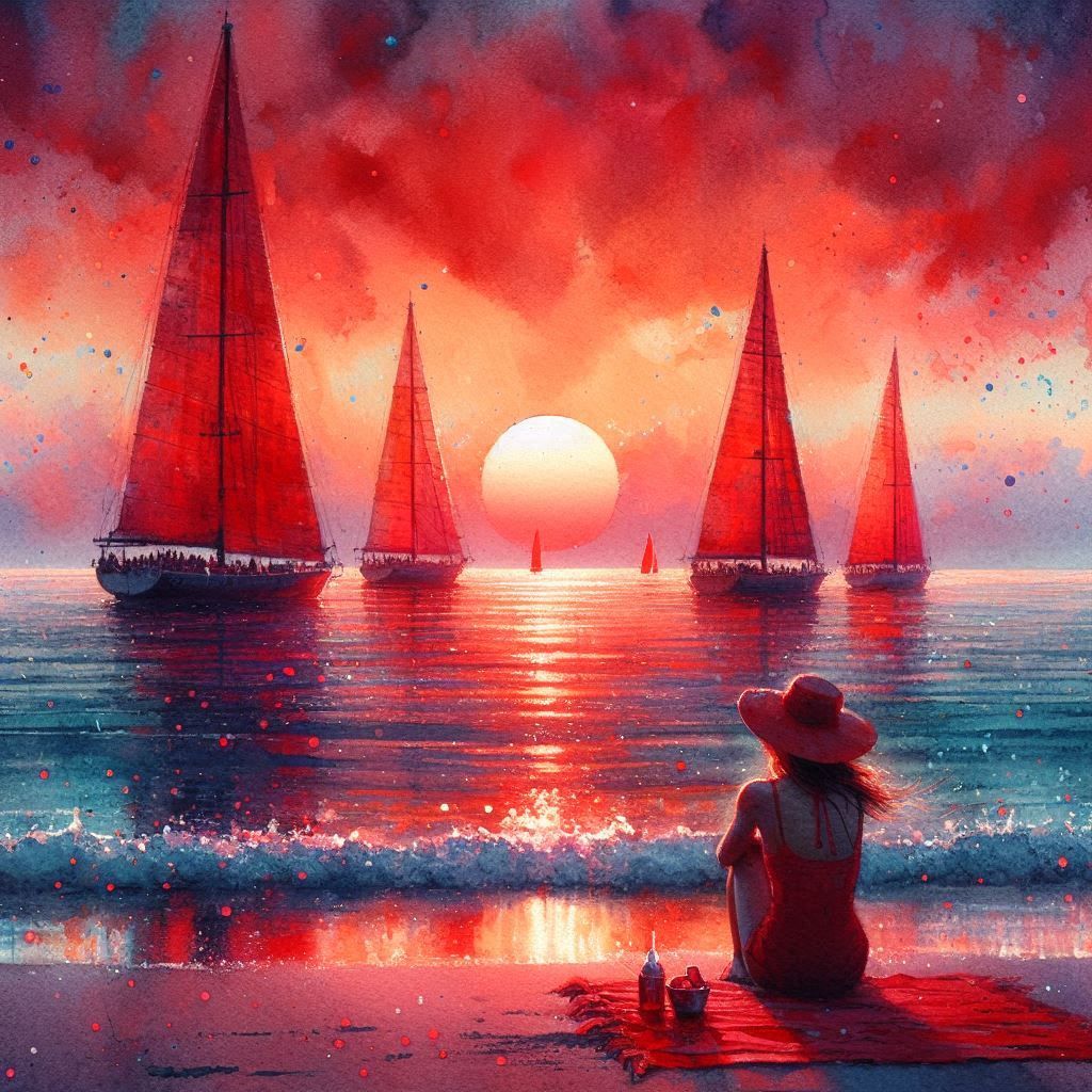 Red Sails in the Sunset