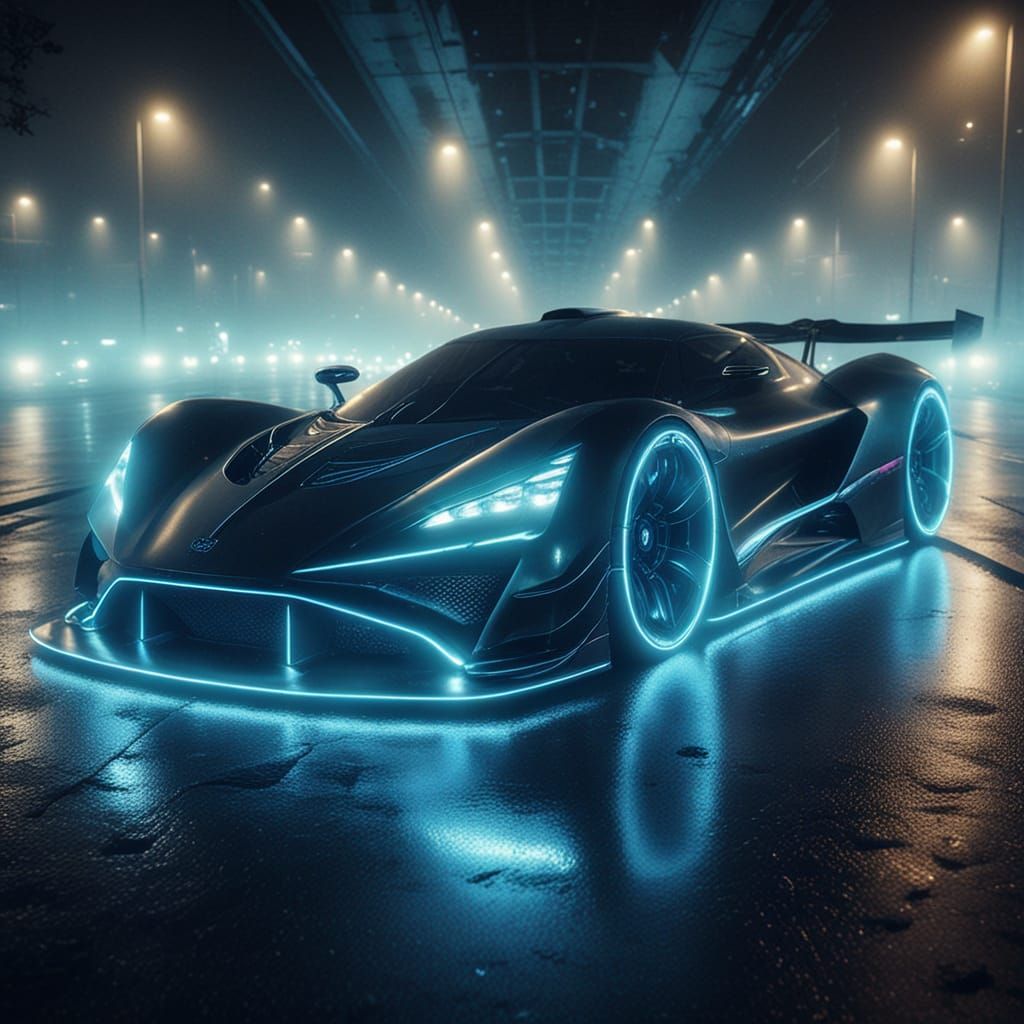 New expensive modern black sportscar  by @Master_artist