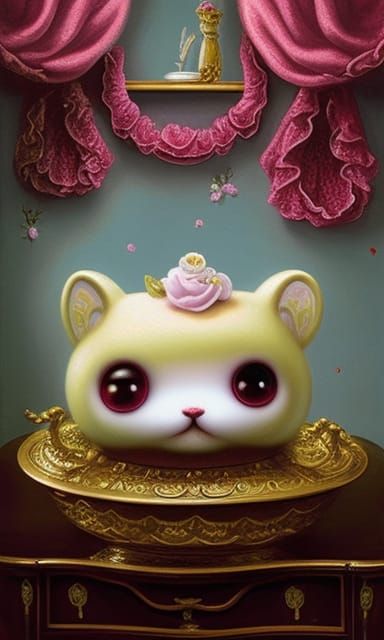 rococo kitchen by Mark ryden