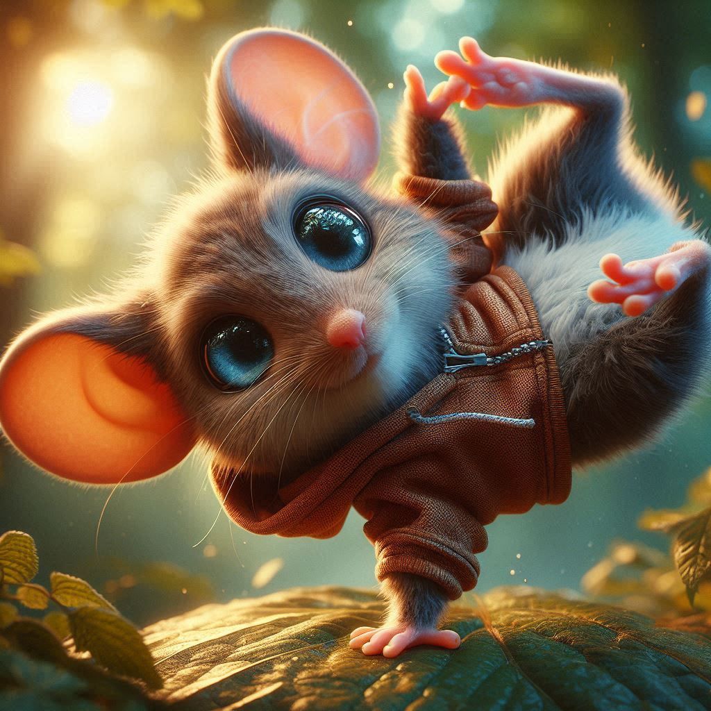 Wee Little Breakdancer