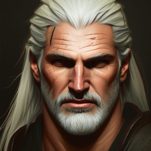 Geralt Of Rivia - AI Generated Artwork - NightCafe Creator