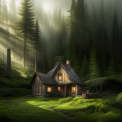 Cottage in the forest
