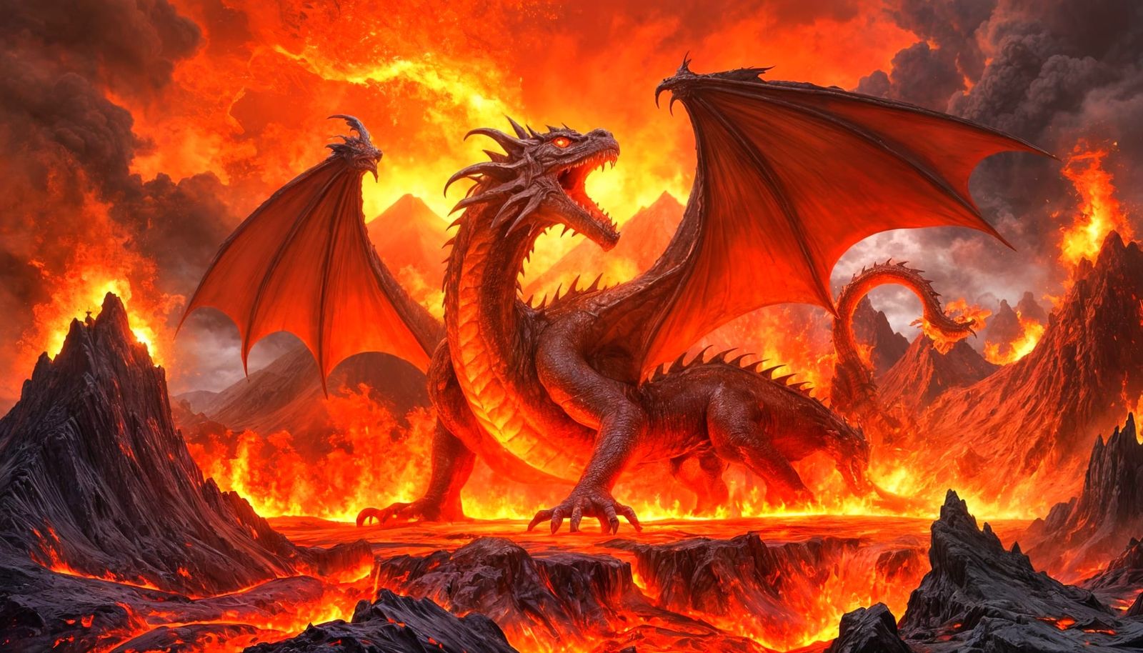 Dragon rising  by @FarSeeker