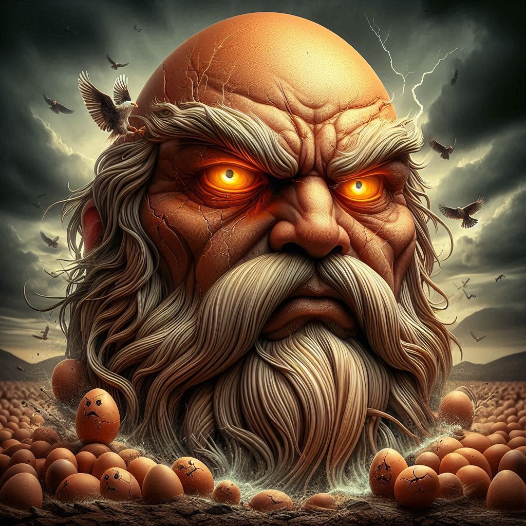 Angry Egg Deities