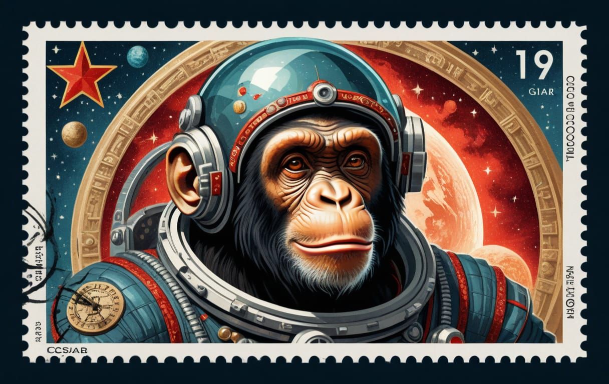 Space Stamps Russian Edition 27
