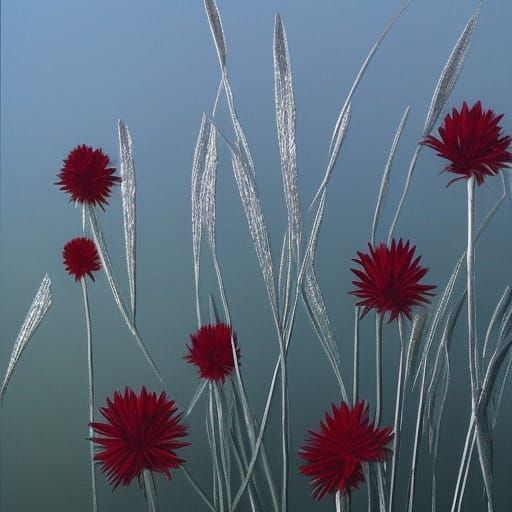 ,Behold the shimmering rising sun,silver shards cutting thro...