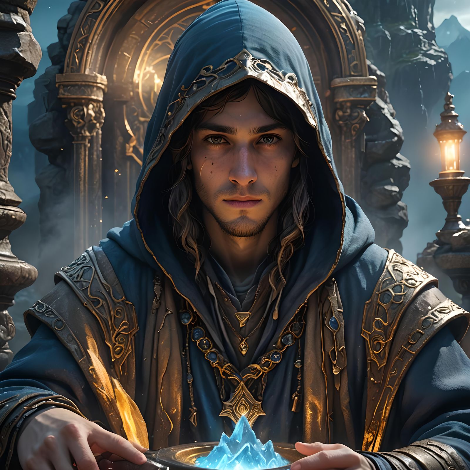 the sorcerer  by @undefined