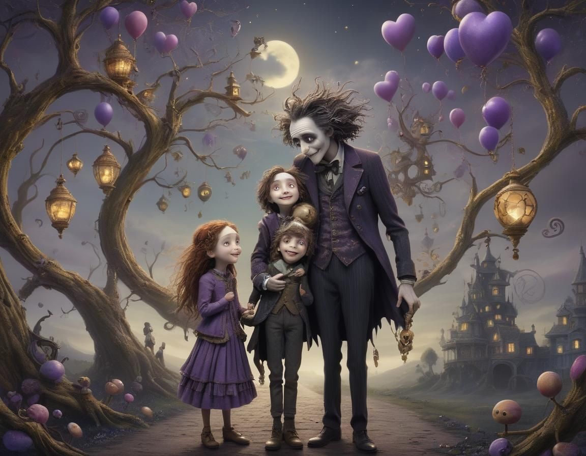 Heartfelt portrayals of special moments whimsical between (f...