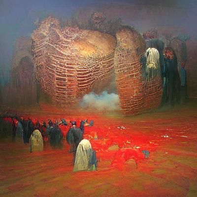 Beksinski hell