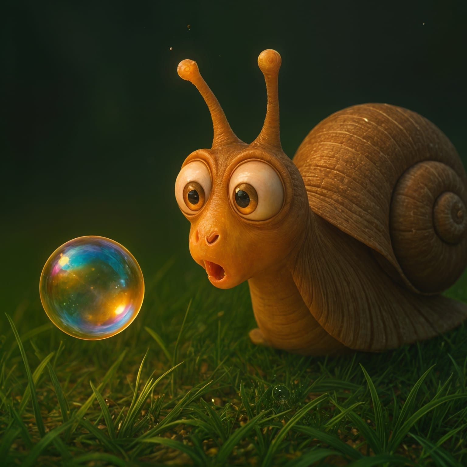 Curious Snail
