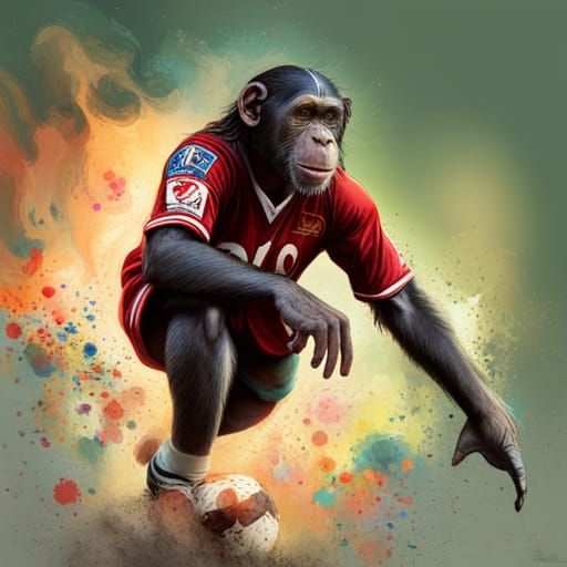 Chimpball Captain  by @Safire