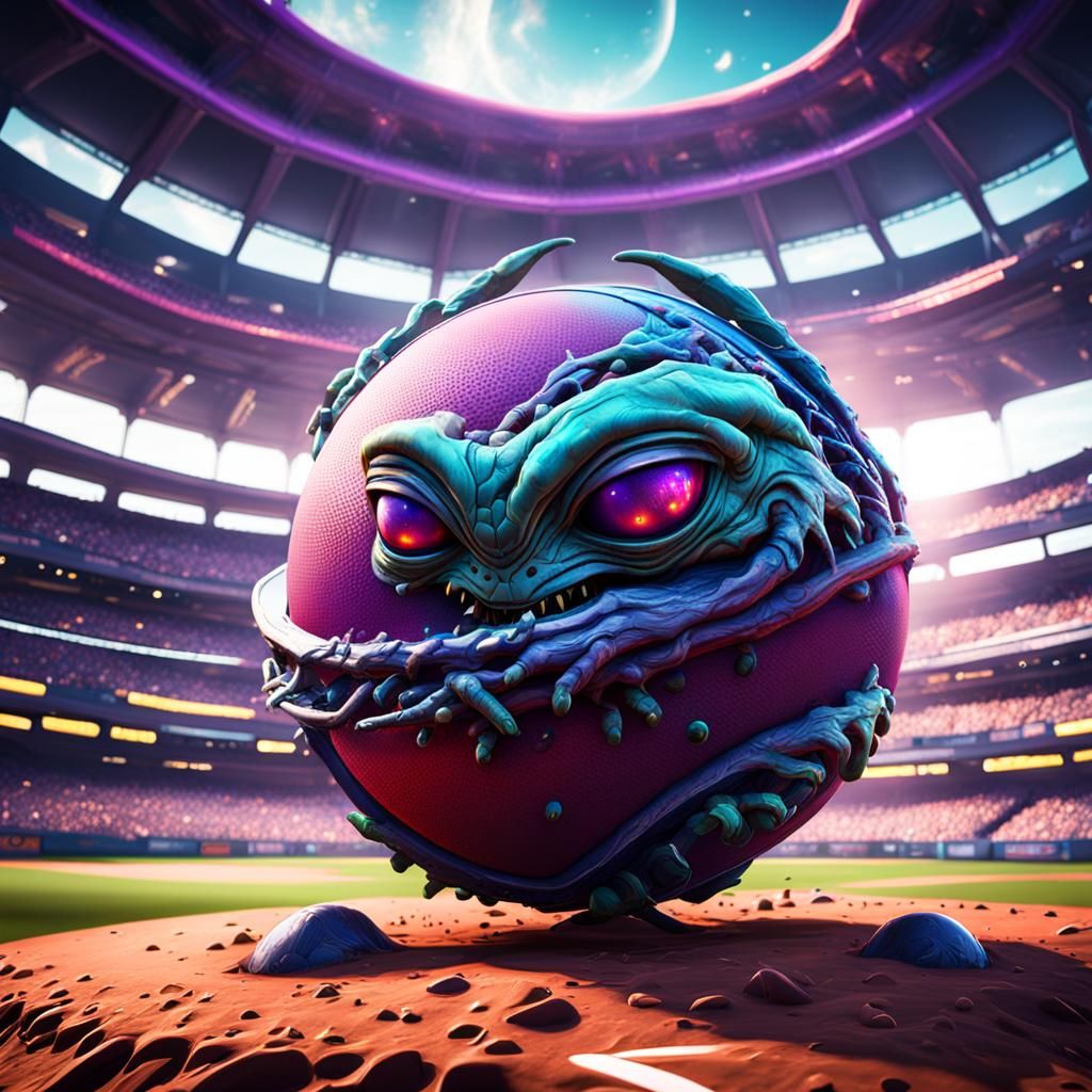 Haunted baseball