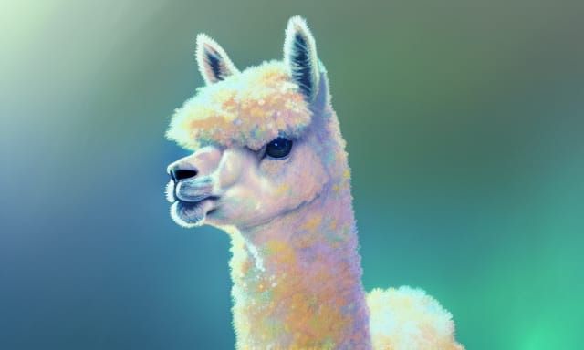 An Alpaca AI Generated Artwork NightCafe Creator