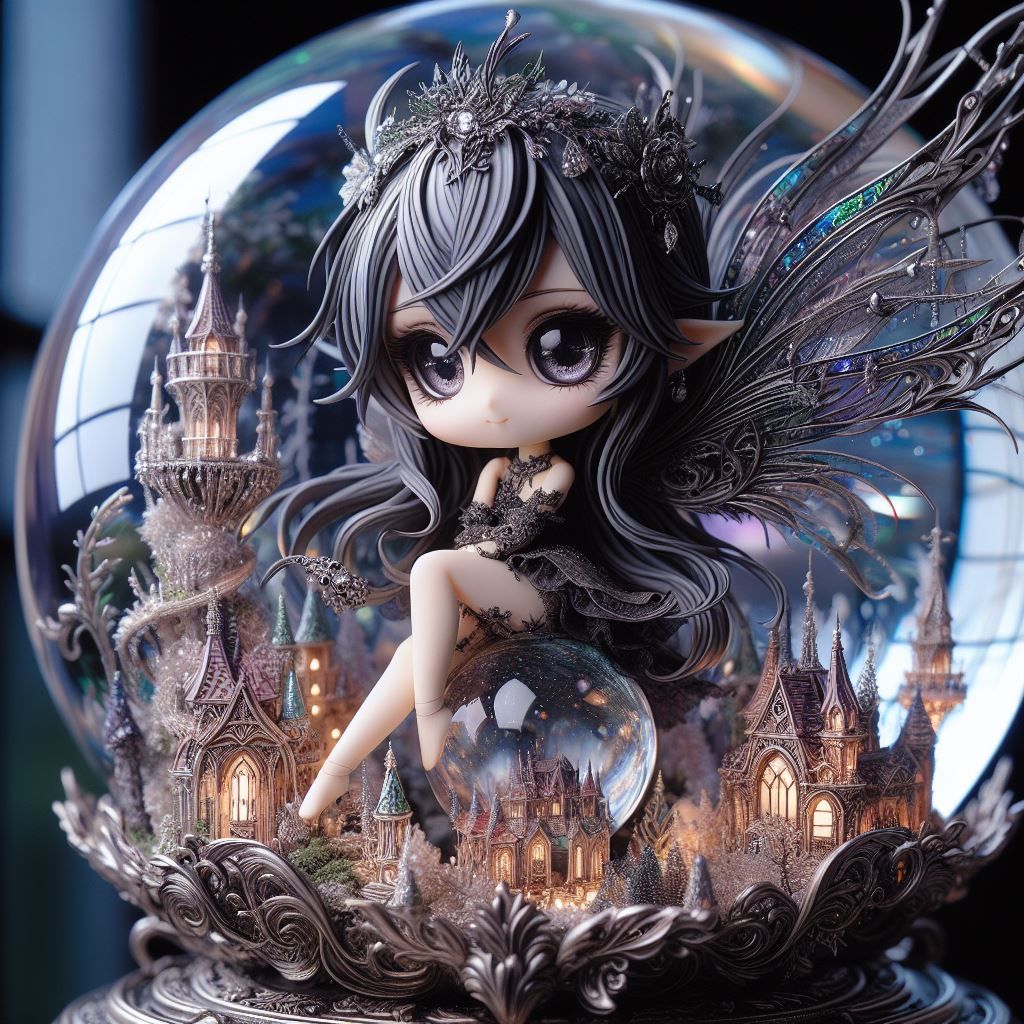 Darkling Fae statue