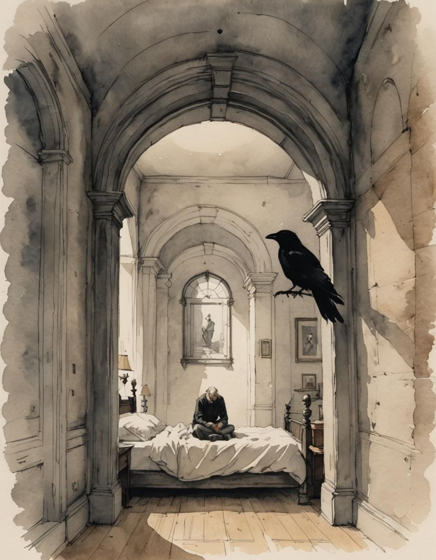 The Raven  by @SeraphimRees