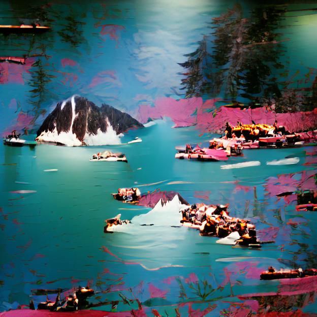 diablo lake andy warhol