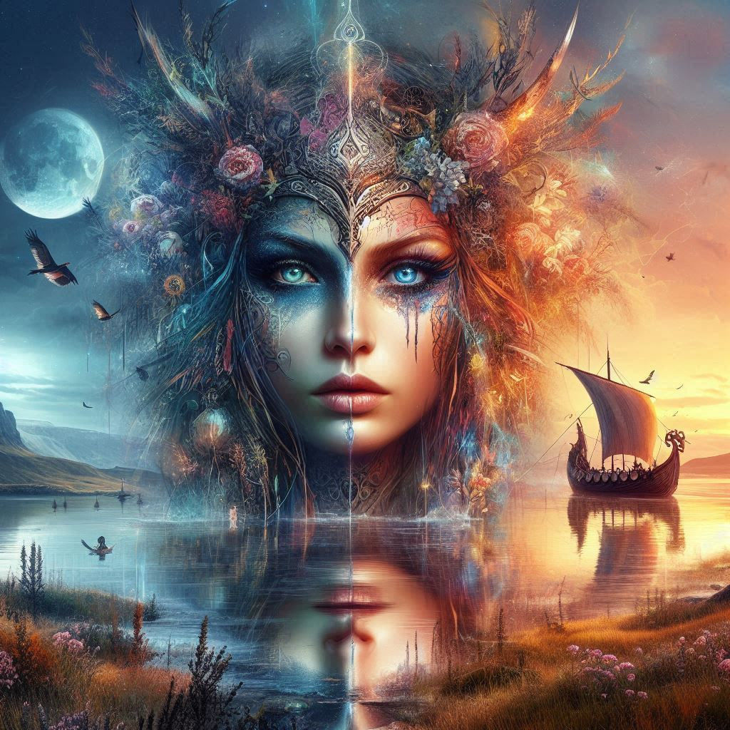 Freya; Goddess of Fertility and Spring, Luck and Love and Teacher of Magic