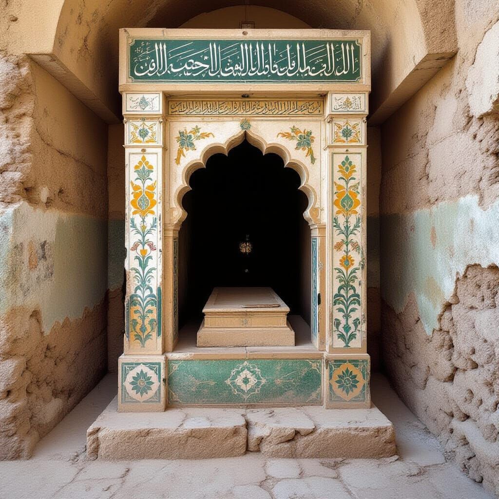 The tomb of Eve in Jeddah