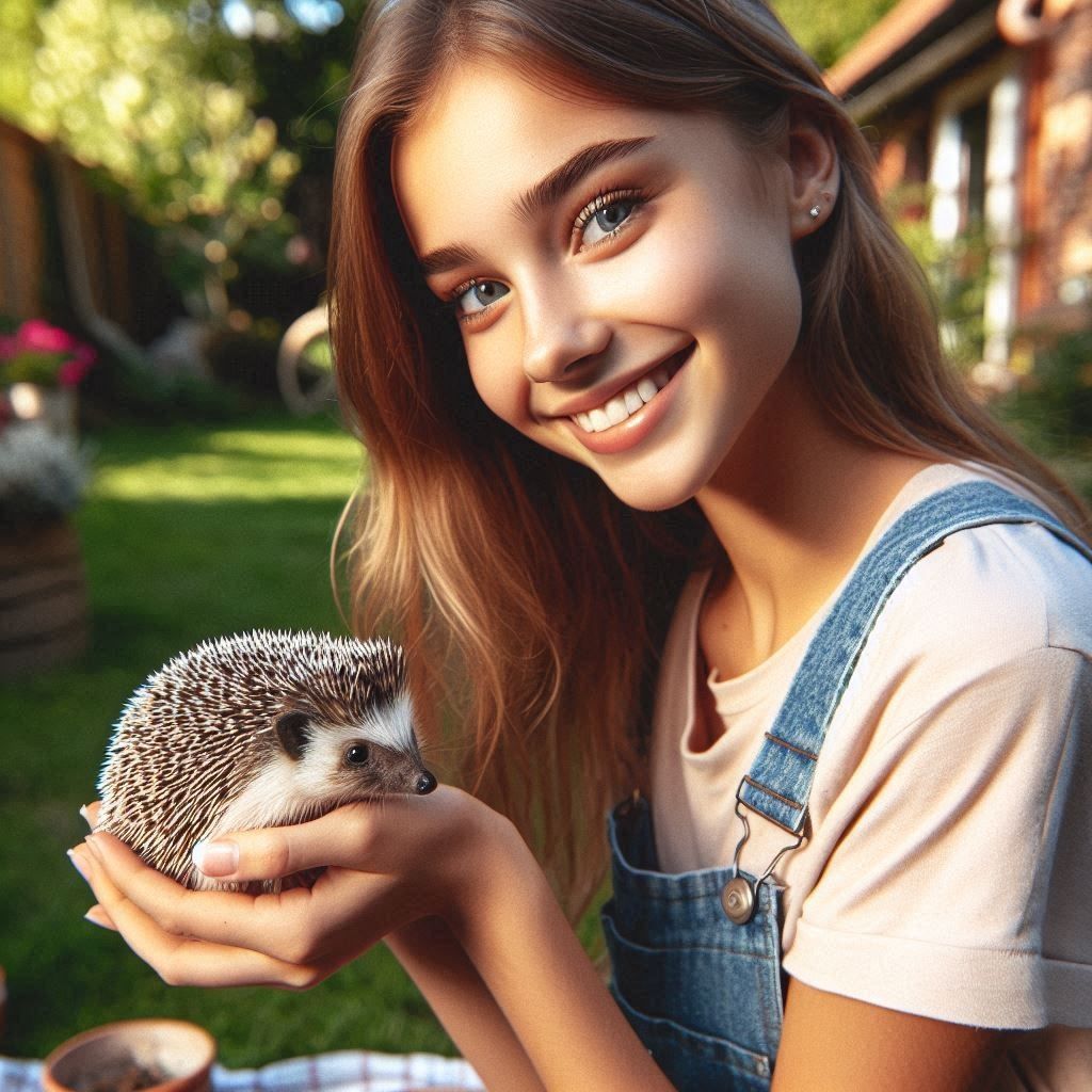 My cute hedgehog 🦔